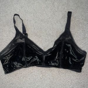 Victoria’s Secret velvet bralette